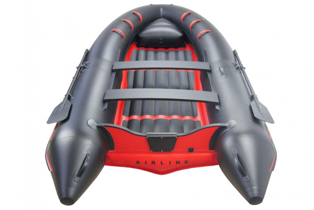 Лодка Badger ARL360 (Черный/красный)
