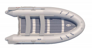 Лодка Badger ARL390 (Серый)