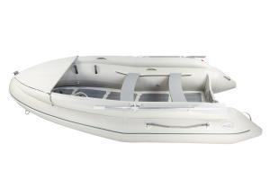 Лодка Badger ARL390 с штормовым бортом (Серый)