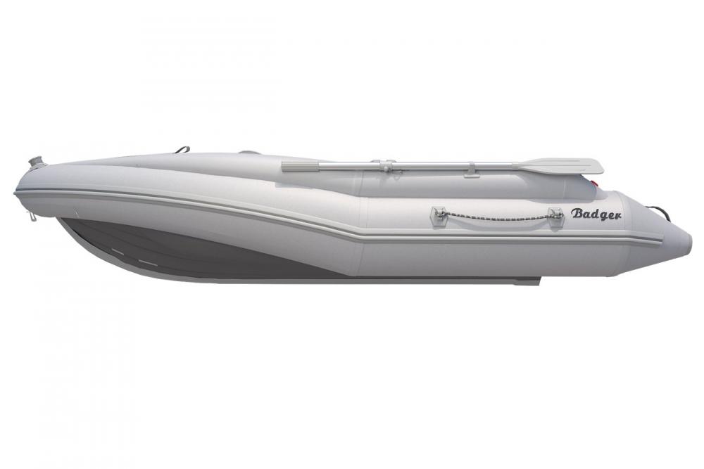 Лодка Badger ARL390 с штормовым бортом (Серый)